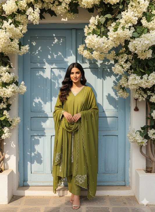 18883/18902 Premium Mul chanderi Suit