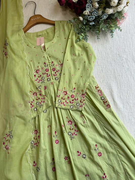 20477 Beautiful abarkali suit