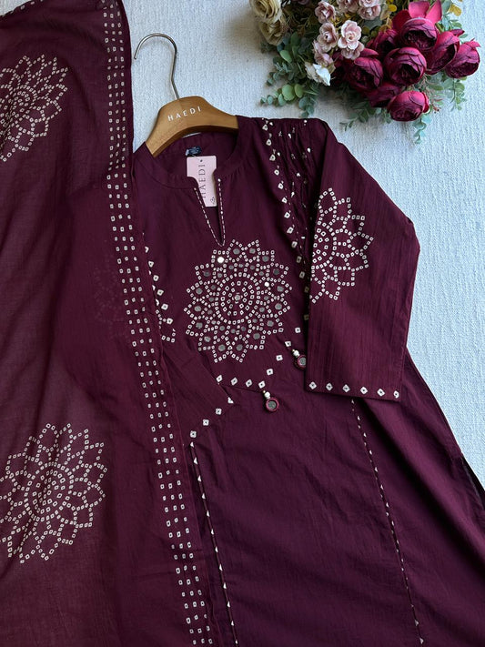 20478 Beautiful cotton suit
