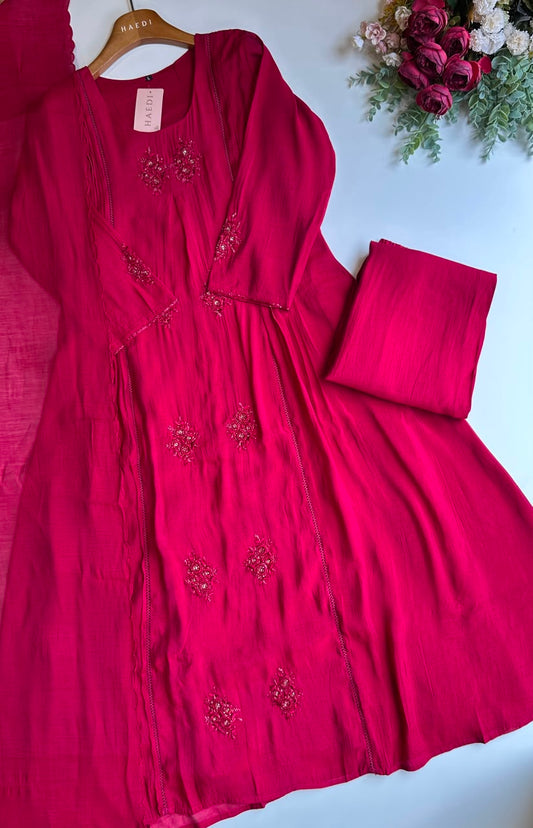 CMD 58316 Beautiful handworked panel anarkali