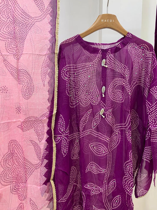 CMD 11950 Semi Stitched Suit