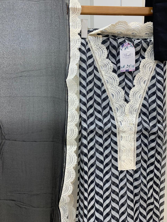CMD 11449 Semi Stitched Suit