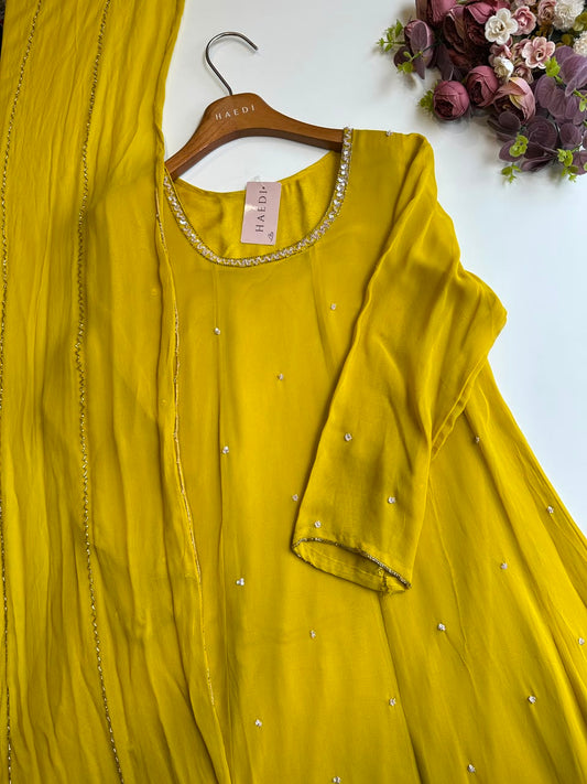 18761 Beautiful handworked suit