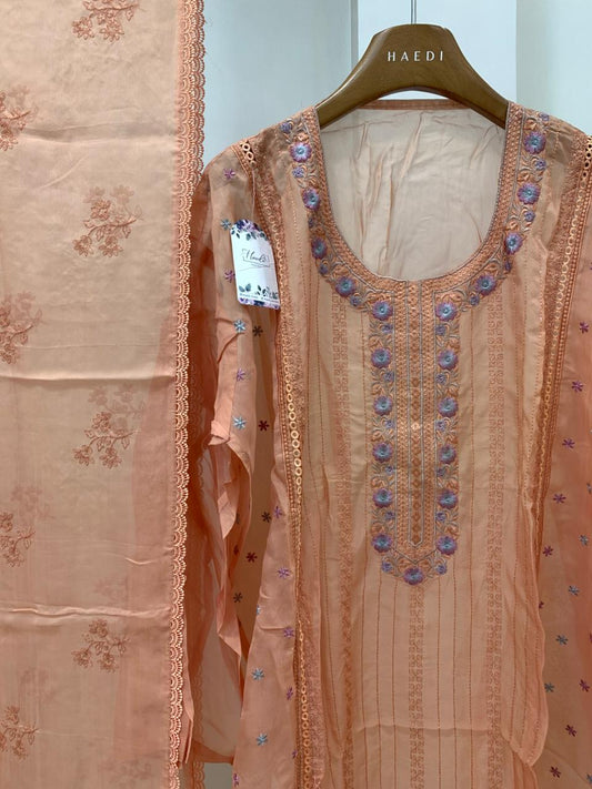 CMD 11454 Semi Stitched Suit