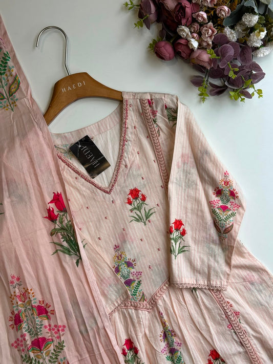 15698 Cotton anarkali