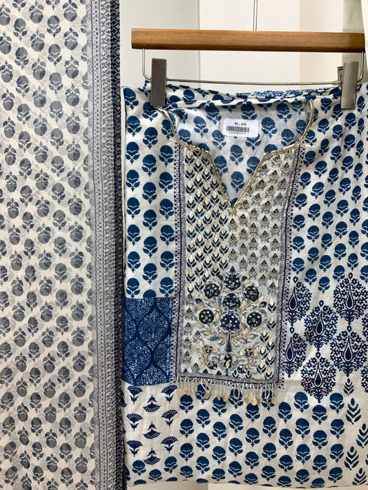 CMD 13680 Semi Stitched Suit