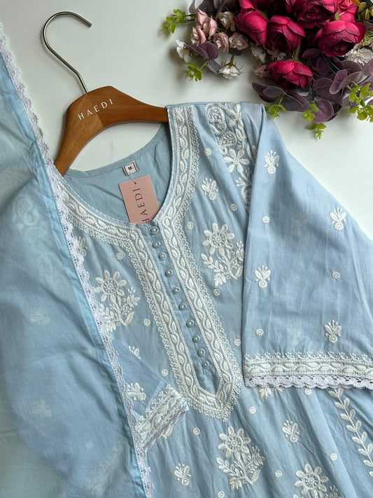 20613 Beautiful embroidered anarkali