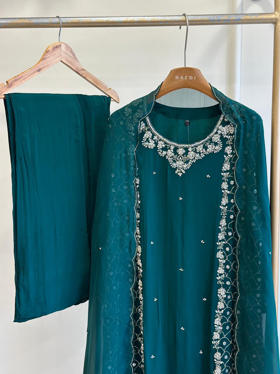 18759 Premium hand worked Suit