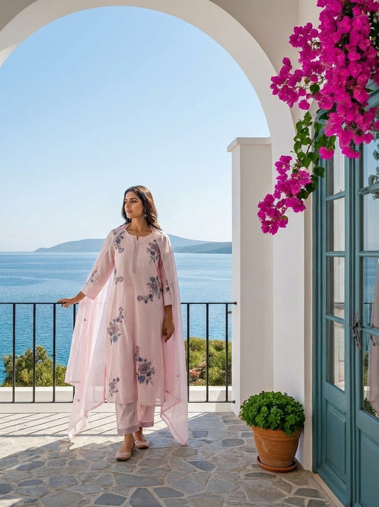 18915 Beautiful Mul cotton suit