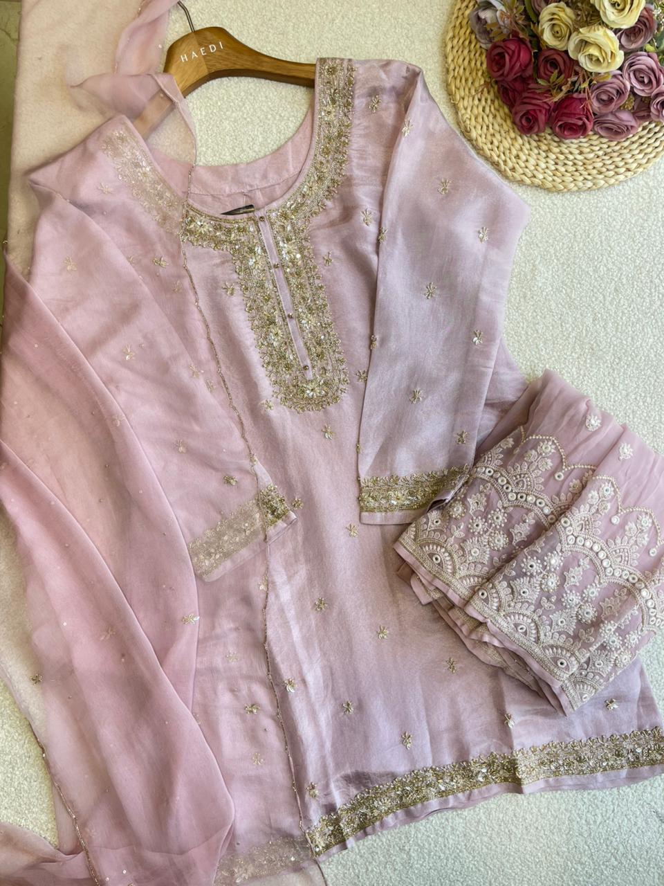 16541 Premium sharara Suit