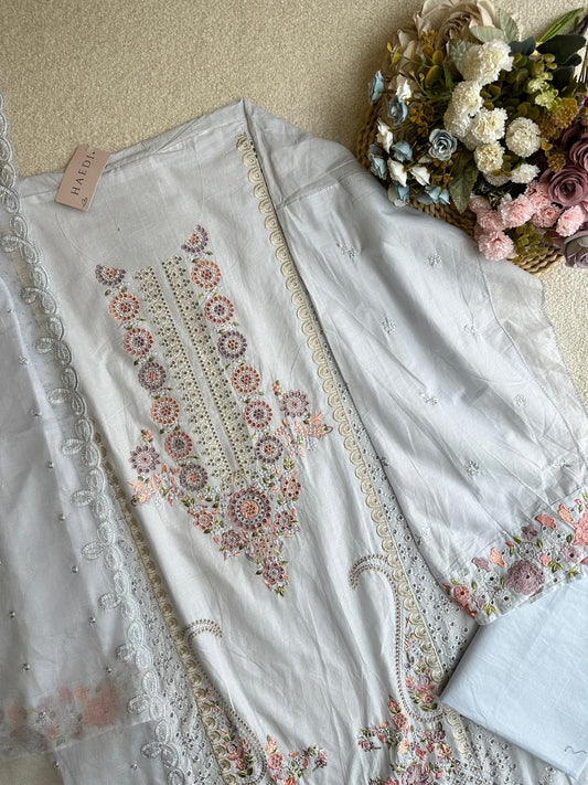 17946 Unstiched cotton pakistani suit