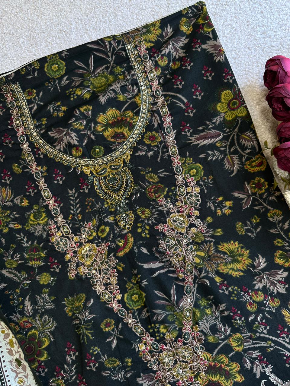 19440 Cotton unstiched suit