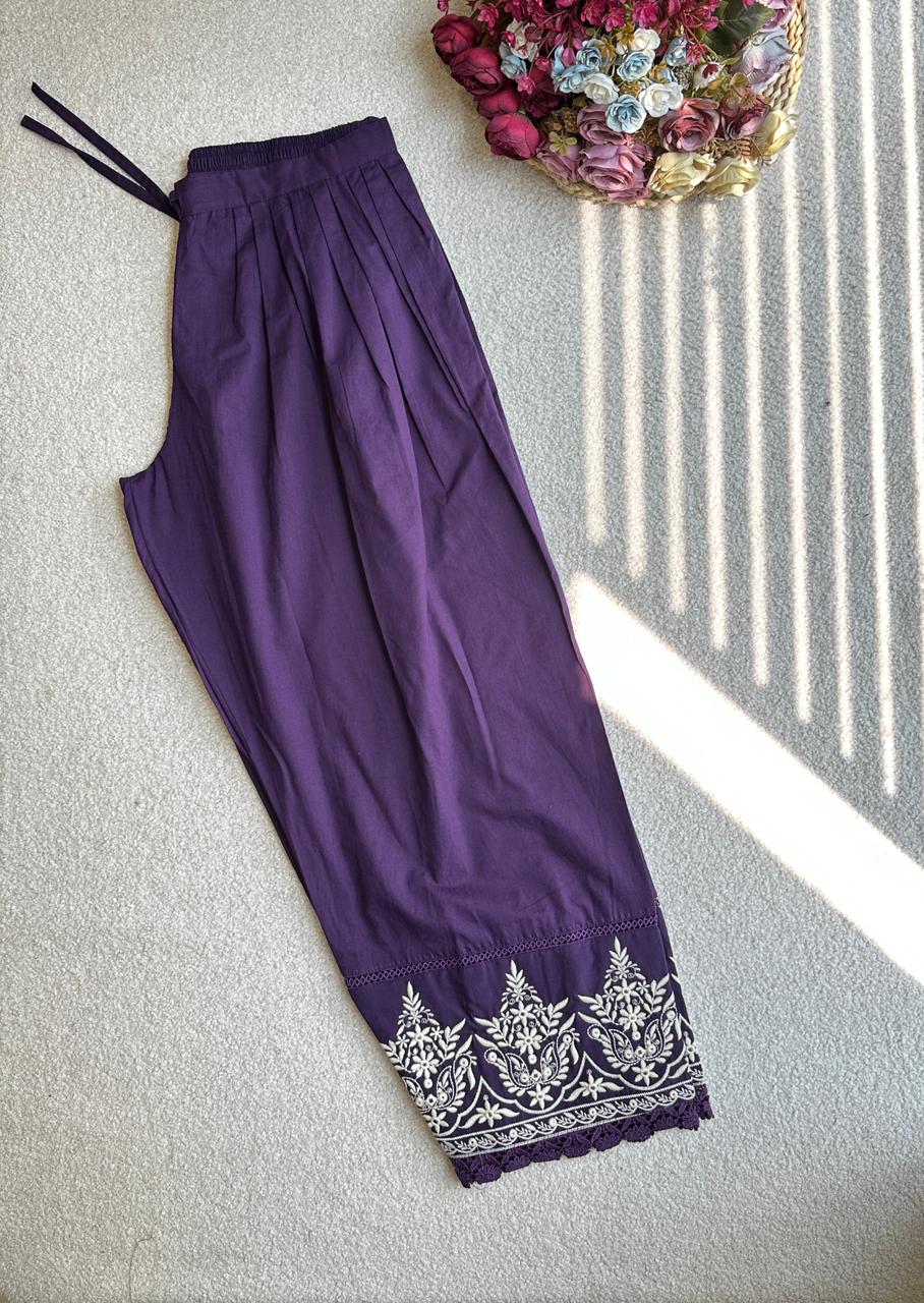 19276 Beautiful Embroidered Farshi suit