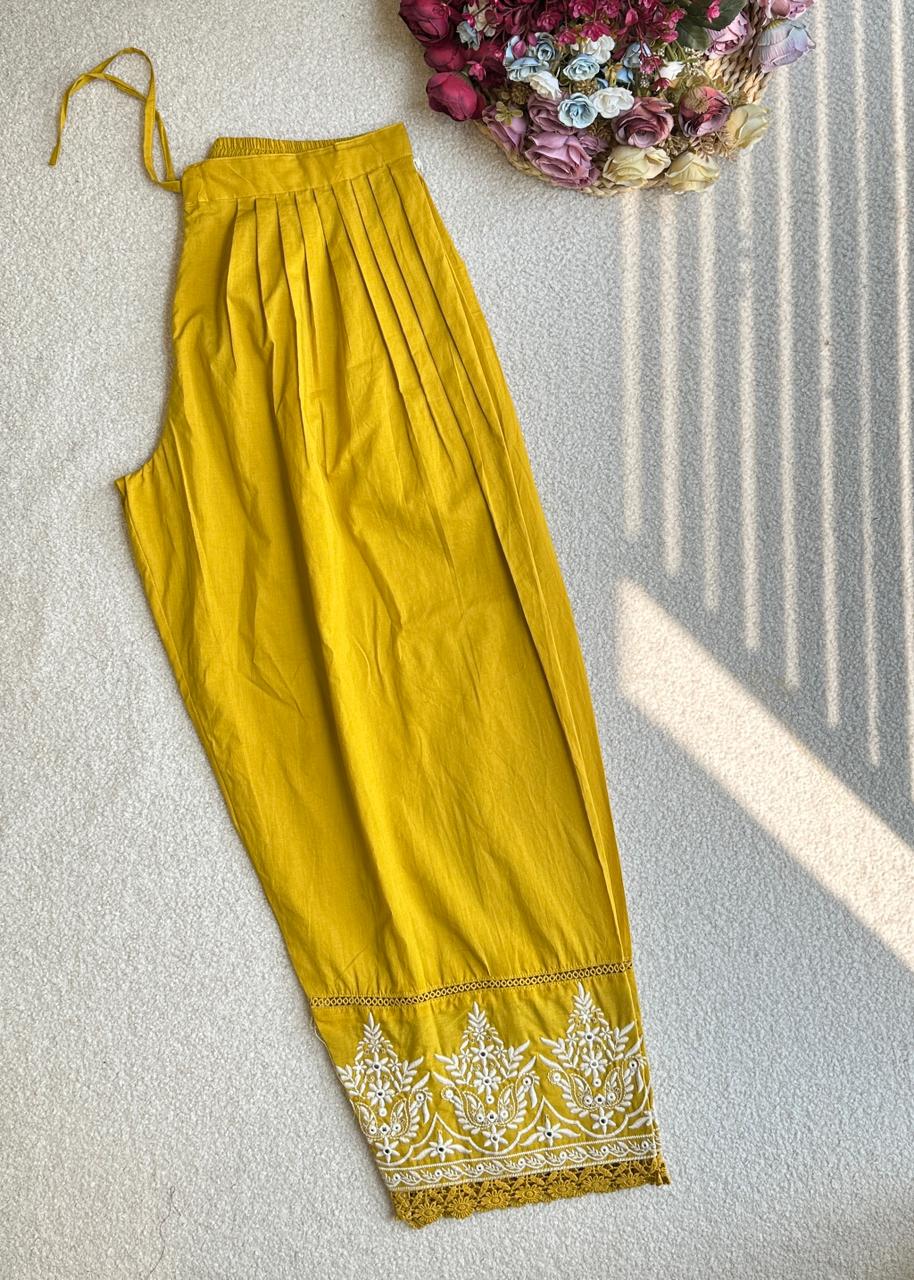 19276 Beautiful Embroidered Farshi suit