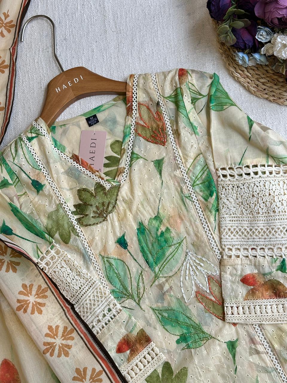 19702 Beautiful Cotton hakoba anarkali