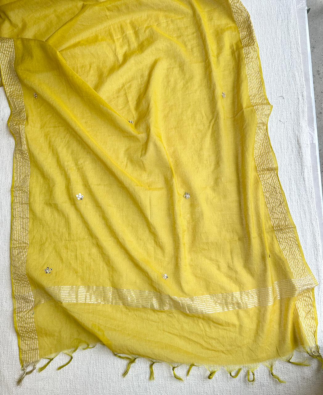 19846 Premium Malai chanderi suit