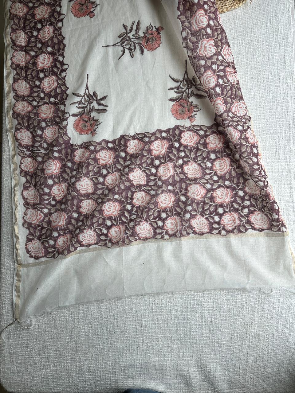 19603/19604 Premium cotton anarkali Suit