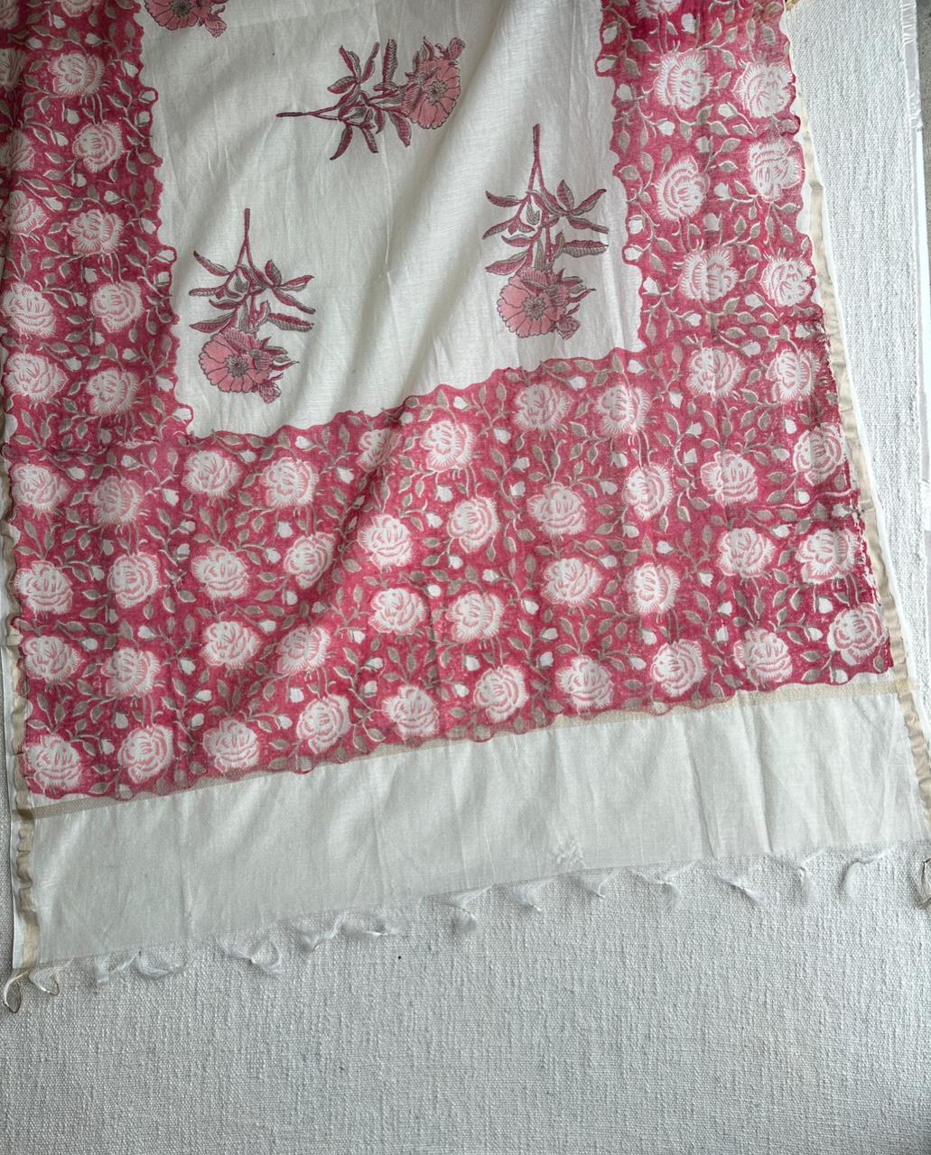 19603/19604 Premium cotton anarkali Suit