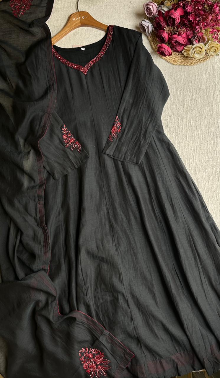 19900 Premium malai chanderi suit