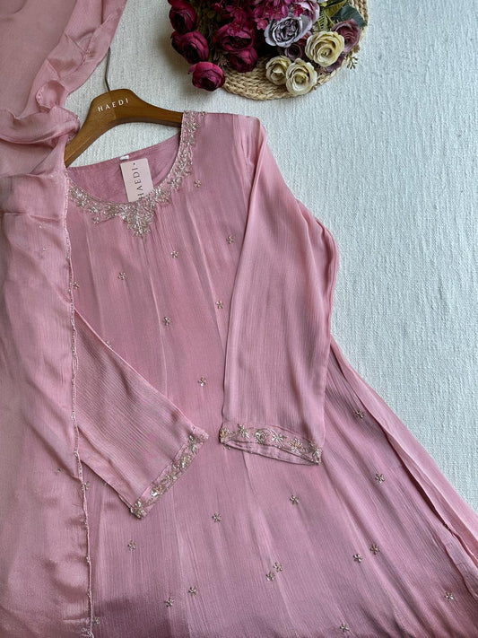 19903 Beautiful handworked gown