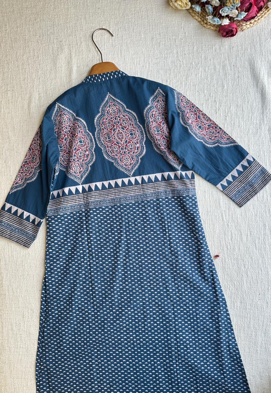 19932 Beautifuil cotton suit with palazzo