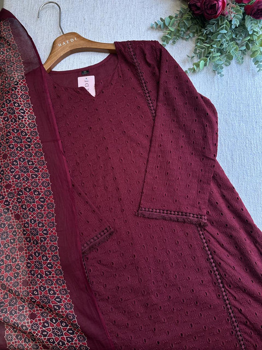 19962 Beautiful Hakoba suit(Plus size)