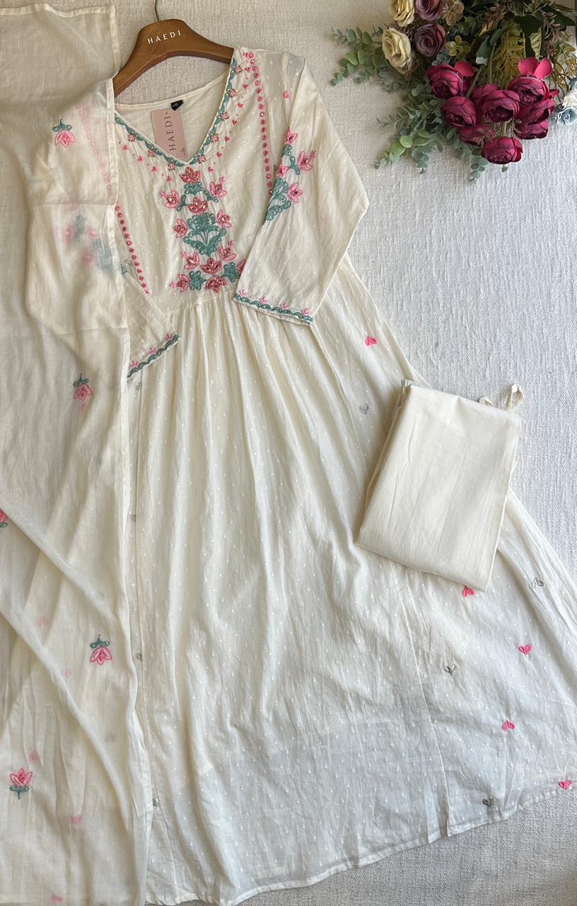 19954  Premium dobby cotton suit