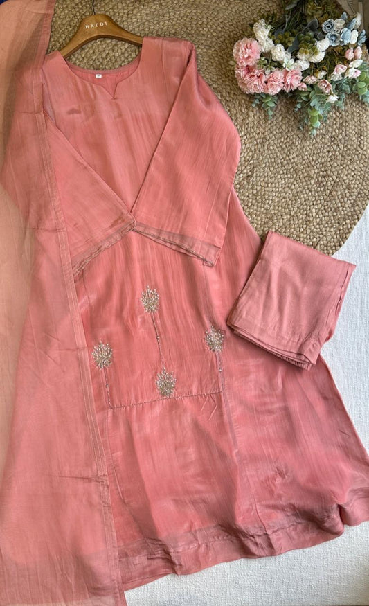 20021 Beautiful handworked designer suit