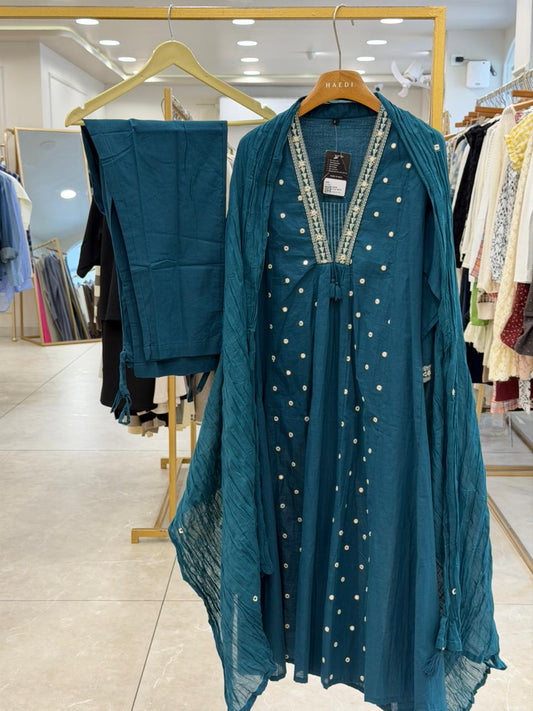 12876 Cotton anarkali