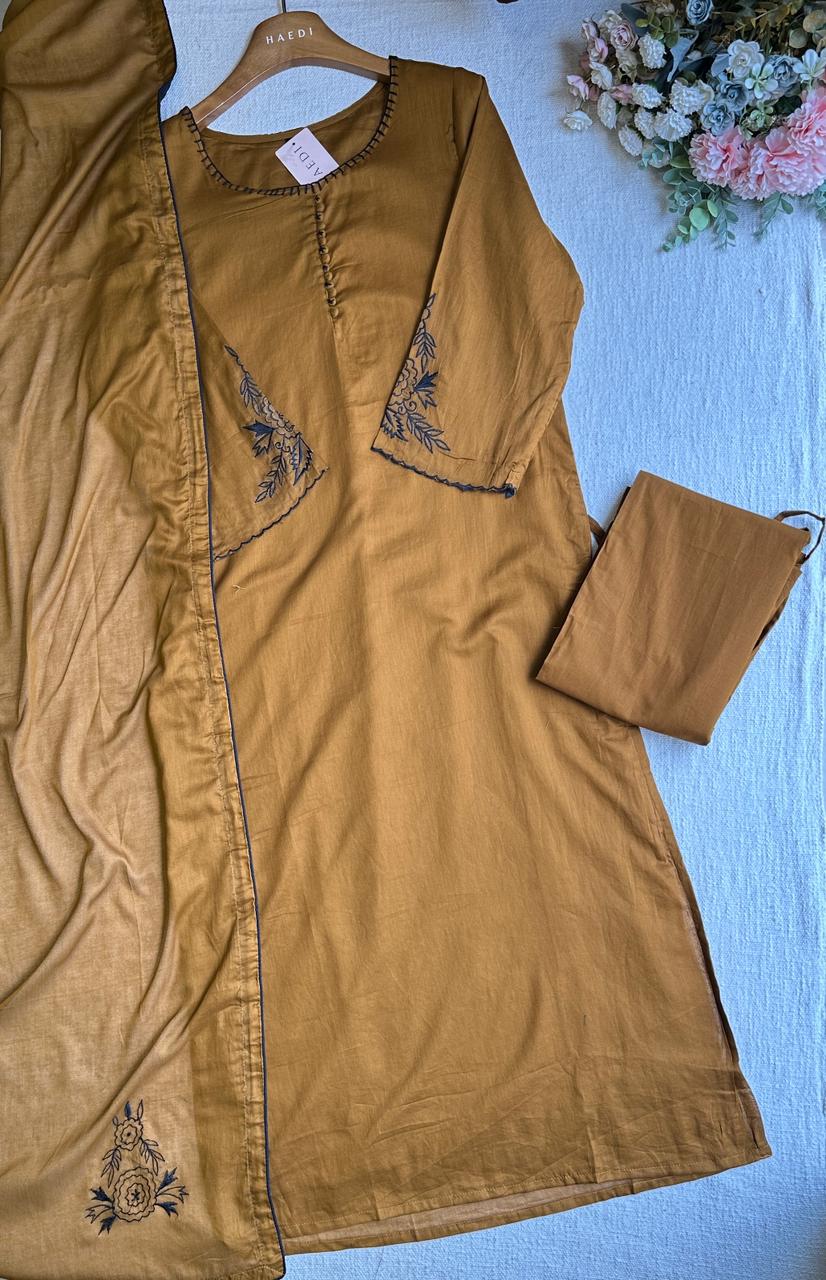 20058 Beautiful embroidered suit