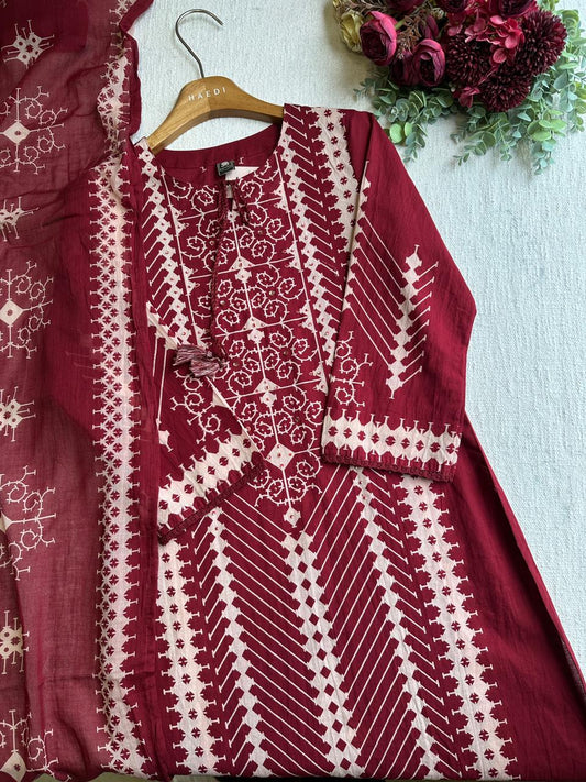 20204 Beautiful Cotton suit