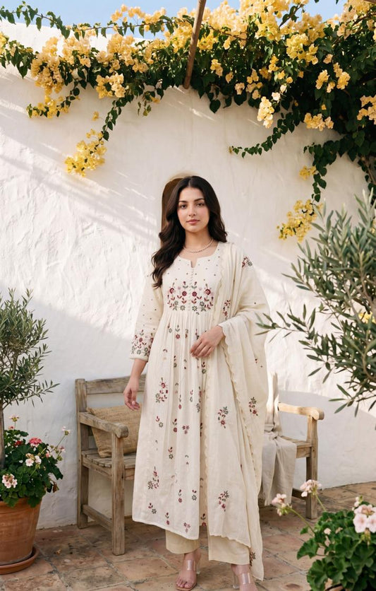 20269 Beautiful embroidered anarkali