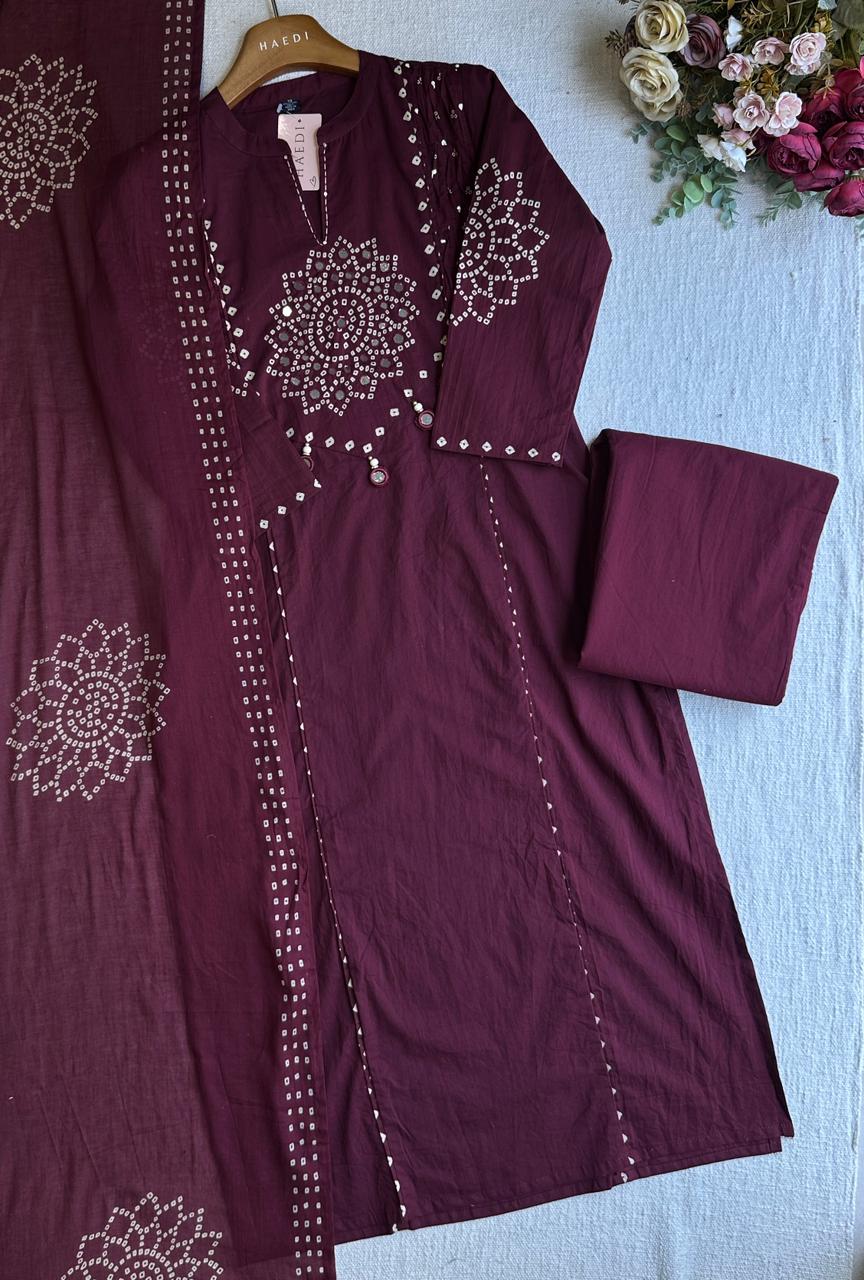 20478 Beautiful cotton suit