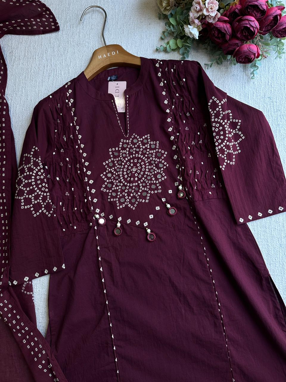 20478 Beautiful cotton suit