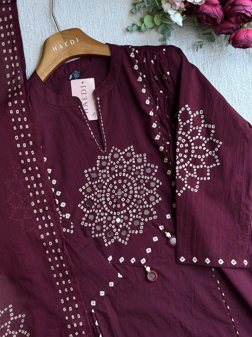 20478 Beautiful cotton suit
