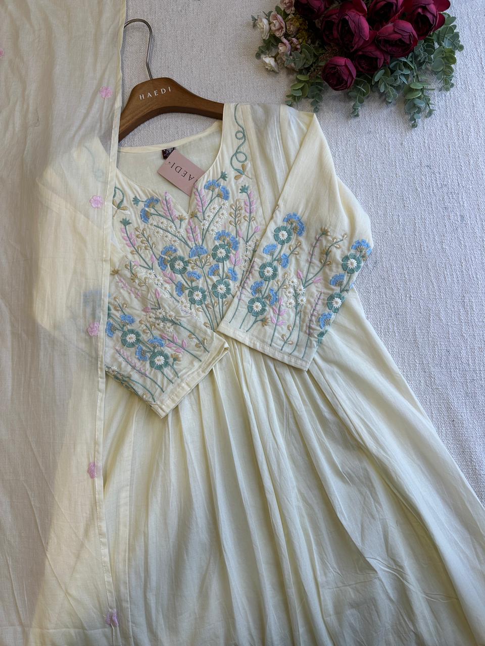 20471 Beautifull Embroidered Anarkali Suit
