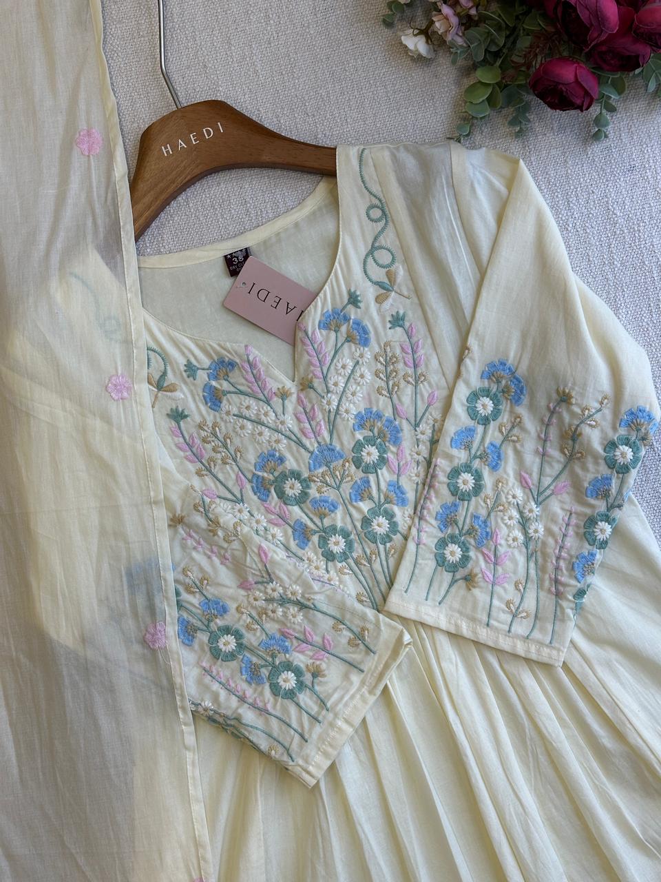 20471 Beautifull Embroidered Anarkali Suit