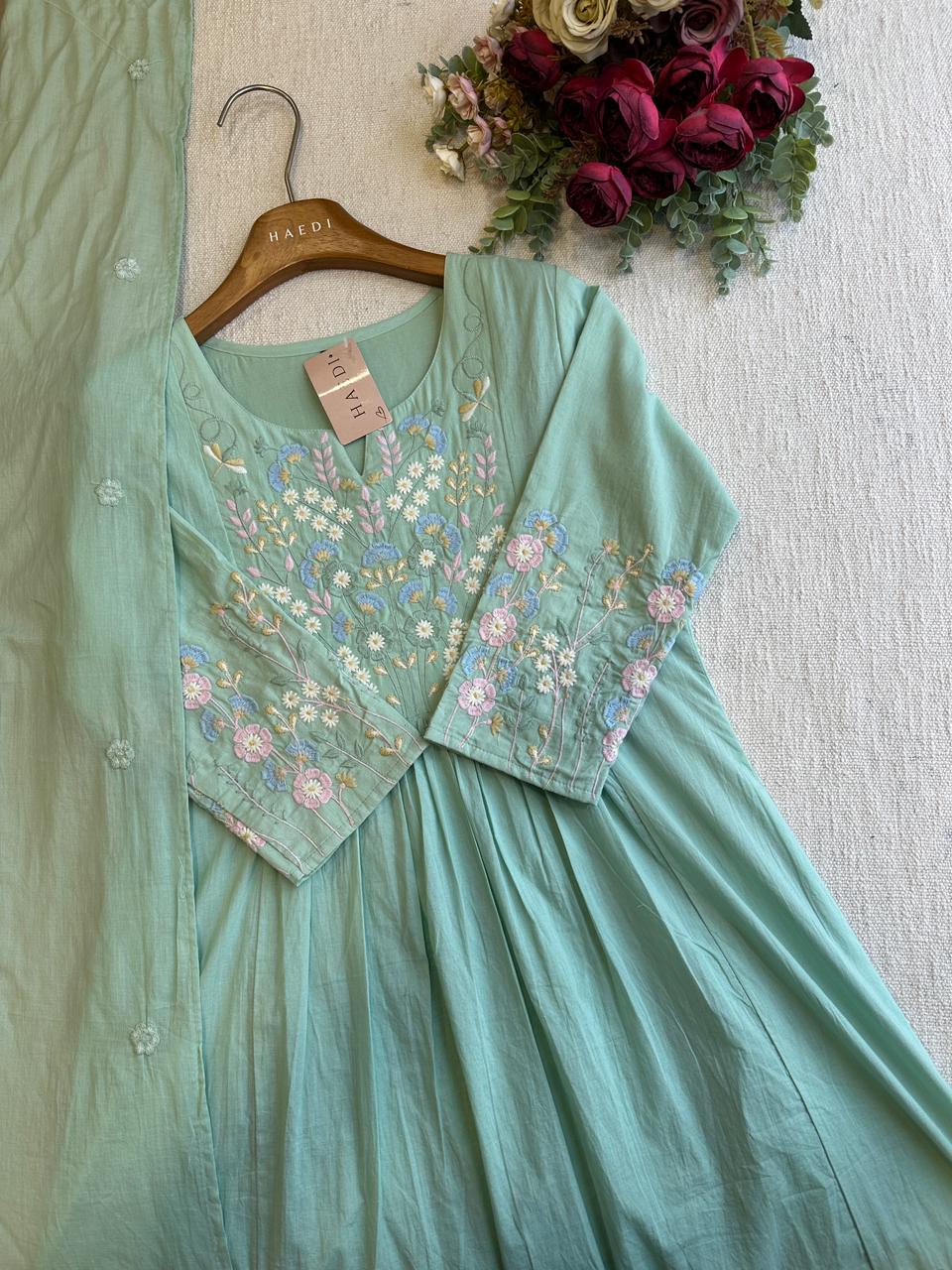 20471 Beautifull Embroidered Anarkali Suit