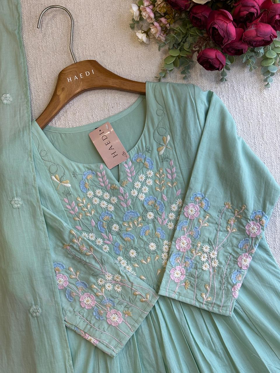 20471 Beautifull Embroidered Anarkali Suit