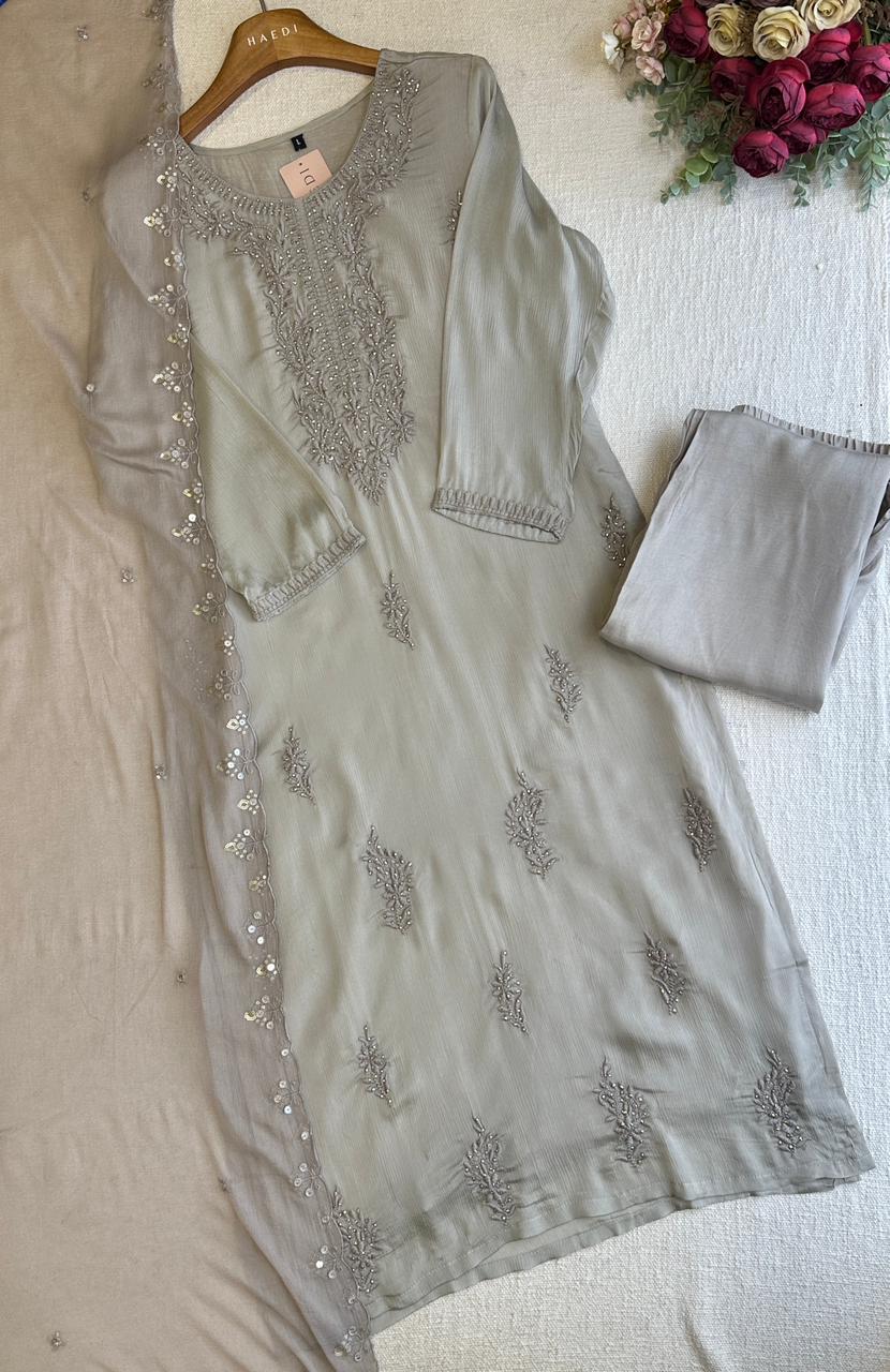 20293 Beautiful partywear suit