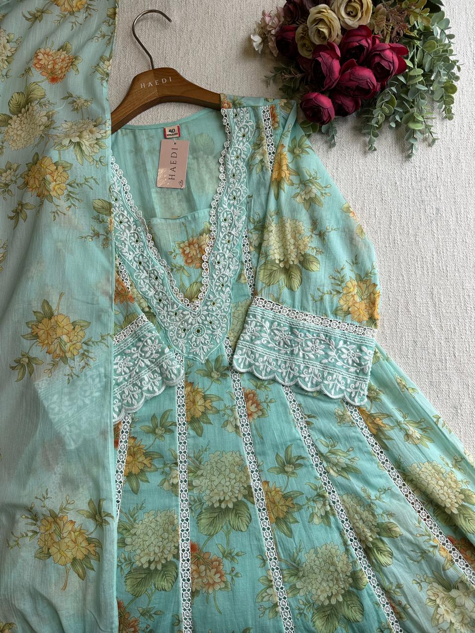 20482/ CMD 58222 Premium mul cotton anarkali
