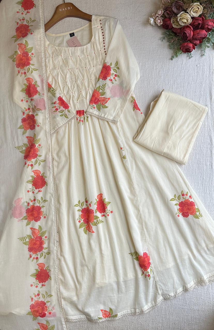 CMD 58308 Beautiful floral suit