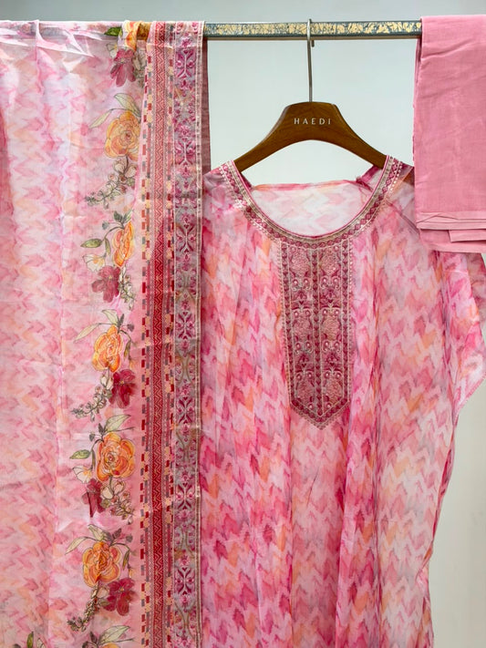 CMD 10581  Semi Stitched Suit