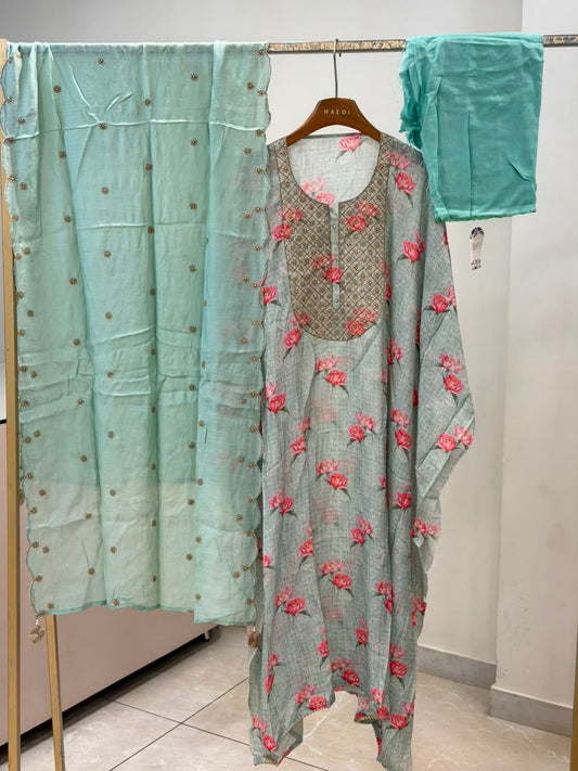 CMD 10264 Semi Stitched Suit