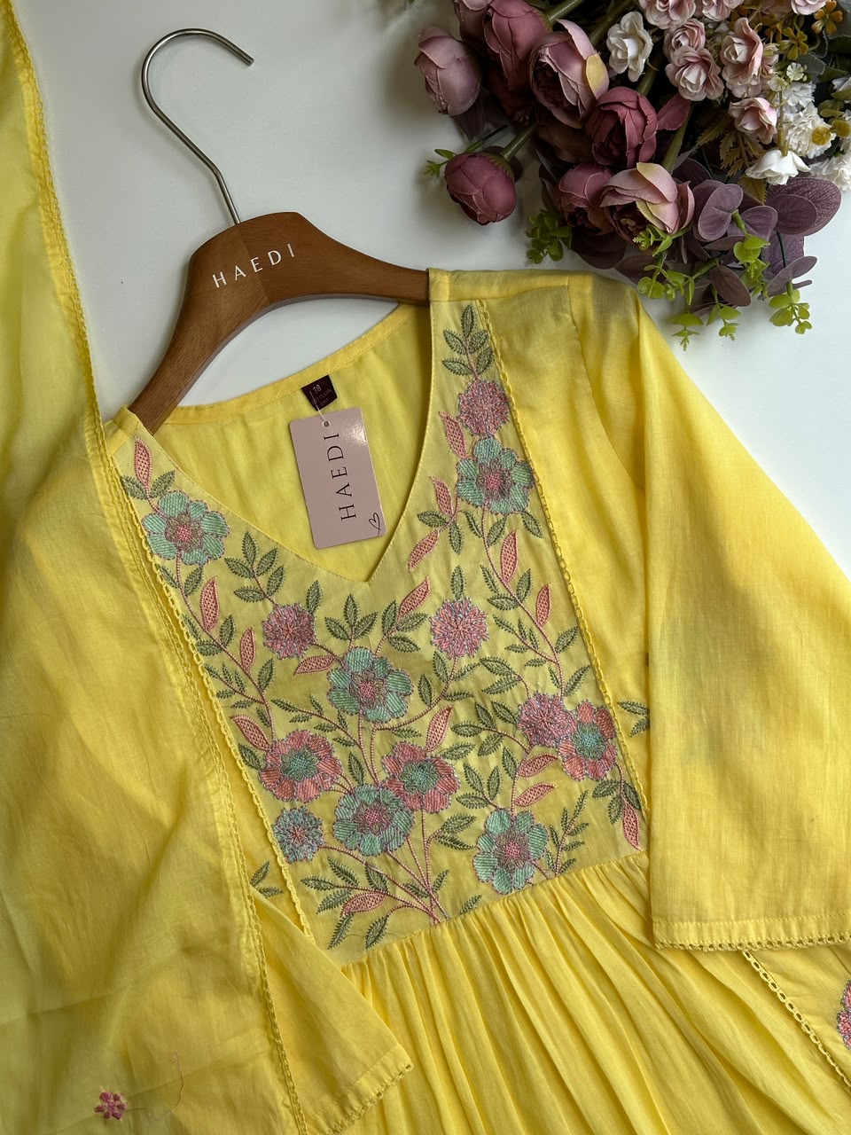 20591 Beautiful Mul cotton anarkali