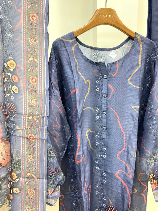 CMD 10886 Semi Stitched Suit
