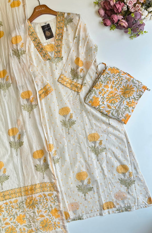 16586 Premium chanderi suit