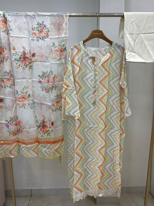 CMD 10884 Semi Stitched Suit