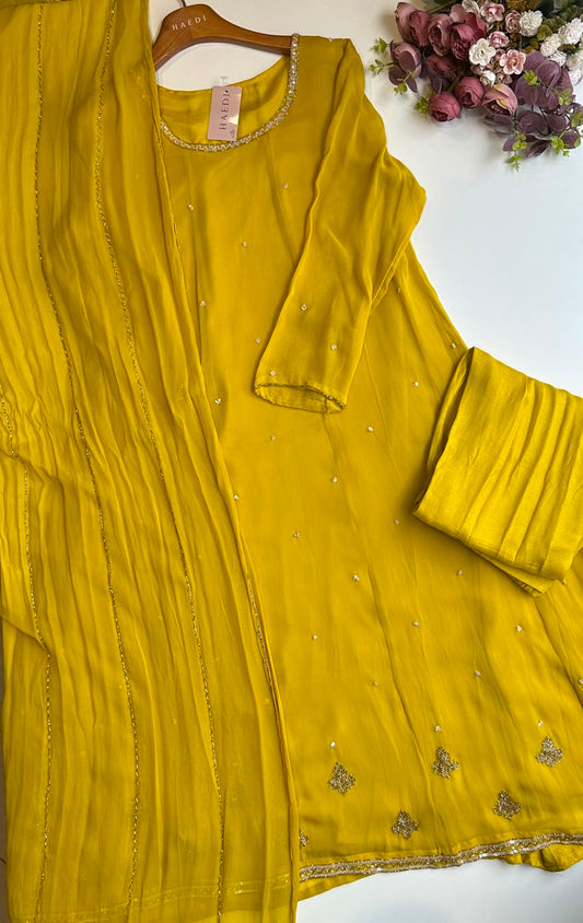 18761 Beautiful handworked suit