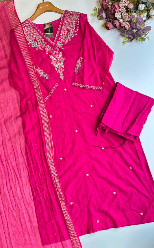 16069 Mul chanderi suit